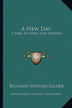 portada a new day: a poem in songs and sonnets (in English)