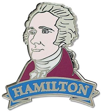 portada Hamilton Hard Enamel Pin (Cloisonne Pin) 