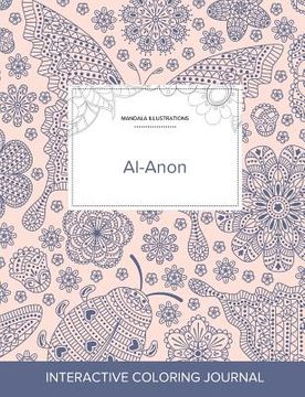 portada Adult Coloring Journal: Al-Anon (Mandala Illustrations, Ladybug) (en Inglés)