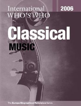 portada europa international who's who in classical music (en Inglés)