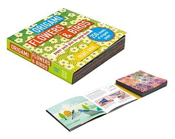 portada Origami Flowers and Birds: Paper Pack Plus 64-Page Book (Origami Paper & Book) 