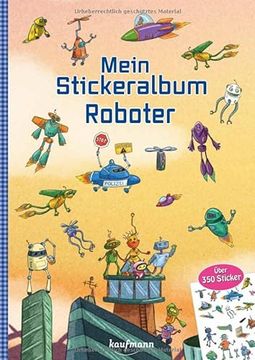 portada Mein Stickeralbum - Roboter: Über 350 Sticker (Mein Stickerbuch) (in German)