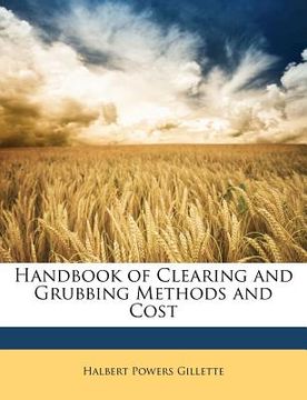 portada handbook of clearing and grubbing methods and cost