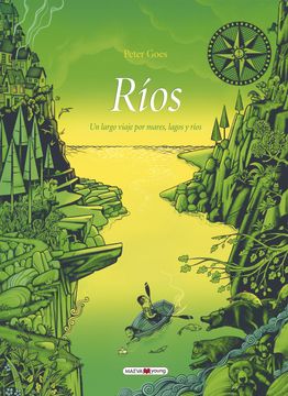 portada Ríos: Un Largo Viaje por Mares, Lagos y Ríos (Libros Para los que Aman los Libros)