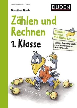 portada Einfach Lernen mit Rabe Linus - Zählen und Rechnen 1. Klasse (en Alemán)