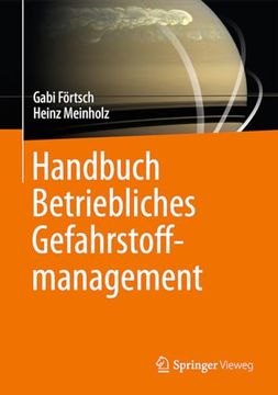 portada Handbuch Betriebliches Gefahrstoffmanagement (en Alemán)