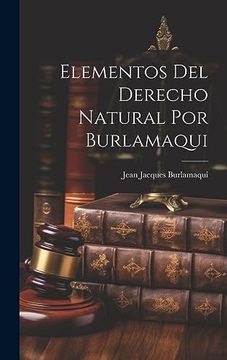 portada Elementos del Derecho Natural por Burlamaqui