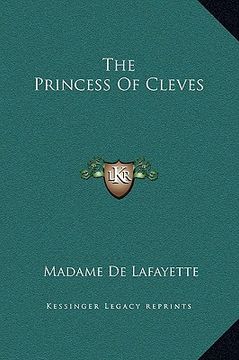 portada the princess of cleves (in English)