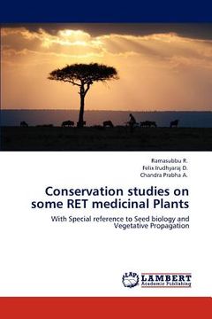 portada conservation studies on some ret medicinal plants (en Inglés)