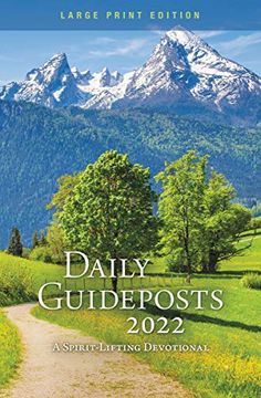 portada Daily Guideposts 2022 Large Print: A Spirit-Lifting Devotional (en Inglés)