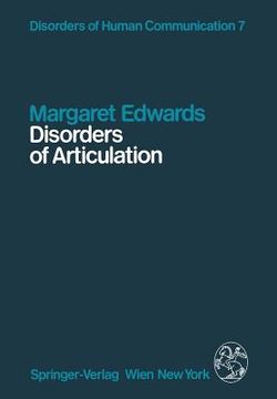 portada Disorders of Articulation: Aspects of Dysarthria and Verbal Dyspraxia (in English)