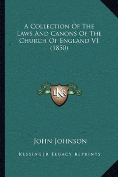 portada a collection of the laws and canons of the church of england v1 (1850)