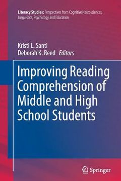 portada Improving Reading Comprehension of Middle and High School Students (en Inglés)