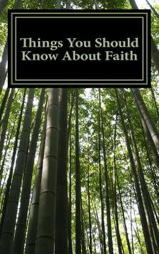 portada Things You Should Know About Faith: Manual 4 Life (en Inglés)