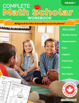 portada Complete Math Scholar Grade 1 (en Inglés)