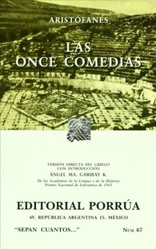 portada Las Once Comedias (19ª Ed. ) (in Spanish)
