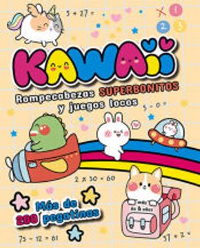 portada Kawaii Rompecabezas Superbonitos y Juegos Locos