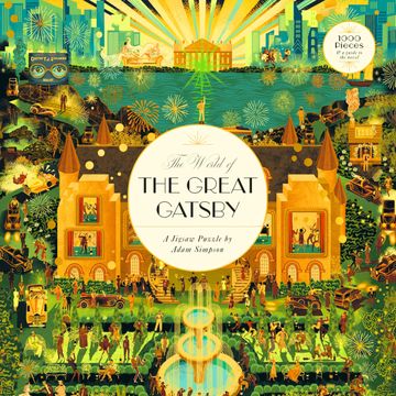 portada The World of the Great Gatsby - 1000 Piece Jigsaw Puzzle (en Inglés)
