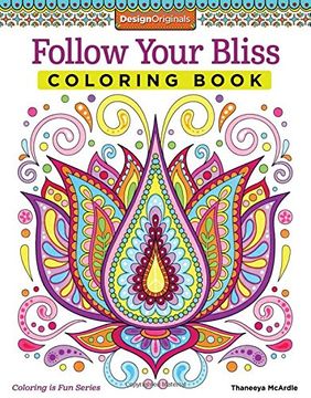 portada Follow Your Bliss Coloring Book (Coloring Activity Book)