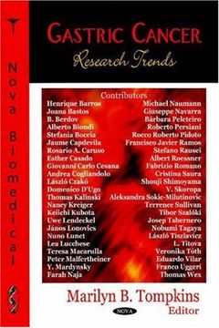 portada Gastric Cancer Research Trends (en Inglés)
