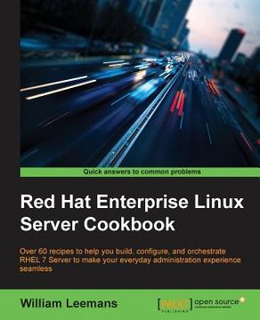 portada Red Hat Enterprise Linux Server Cookbook