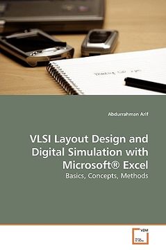 portada vlsi layout design and digital simulation with microsoft excel (en Inglés)