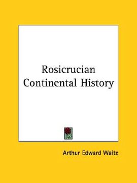 portada rosicrucian continental history (in English)