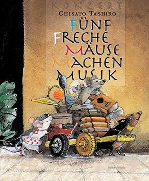 portada Fünf freche Mäuse machen Musik (en Alemán)