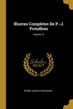 portada Œuvres Complètes de P. -J. Proudhon; Volume 14 (in French)