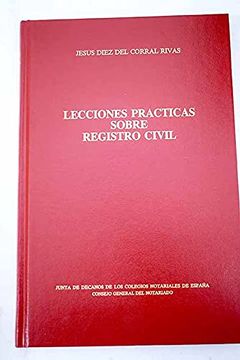 portada Lecciones Practicas Sobre Registro Civil