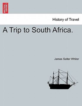 portada a trip to south africa. (in English)