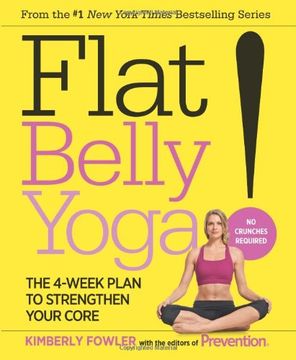 portada flat belly yoga!: the 4-week plan to strengthen your core