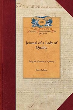 portada Journal of a Lady of Quality (en Inglés)