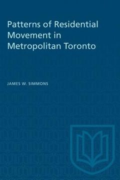 portada Patterns of Residential Movement in Metropolitan Toronto (en Inglés)