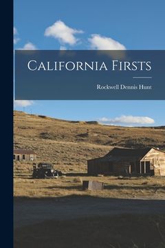 portada California Firsts (in English)