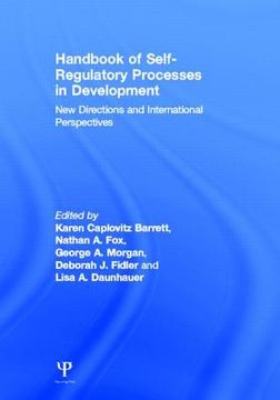 portada Handbook of Self-Regulatory Processes in Development: New Directions and International Perspectives (in English)