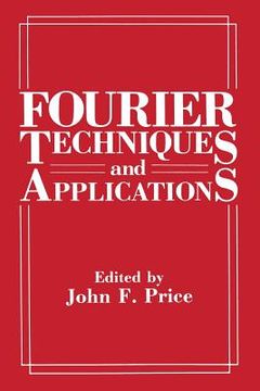 portada Fourier Techniques and Applications (en Inglés)