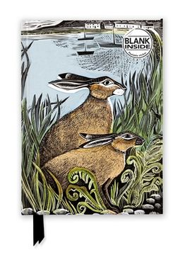 portada Angela Harding: Rathlin Hares (Foiled Blank Journal) (Flame Tree Blank Notebooks) 