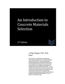 portada An Introduction to Concrete Materials Selection (en Inglés)