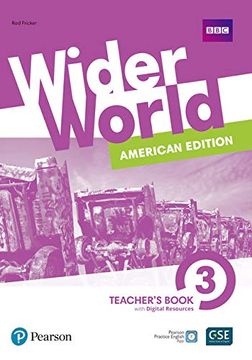 portada Wider World American Edition 3 Teacher's Book With pep Pack (en Inglés)