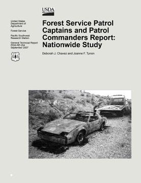 portada Forest Service Patrol Captains and Patrol Commanders Report: Nationwide Study (en Inglés)
