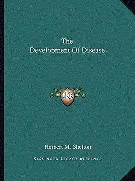 portada the development of disease (in English)
