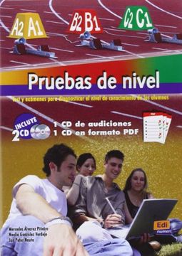 portada Pruebas de Nivel 2 cd: Cd-Audio + Cd-Rom (Levels a1 to c2) (Español Lengua Extranjera)