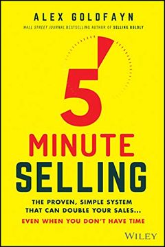 portada 5-Minute Selling: The Proven, Simple System That can Double Your Sales. Even When you Don't Have Time 