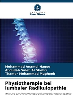 portada Physiotherapie bei lumbaler Radikulopathie (en Alemán)