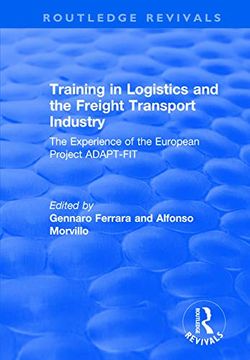 portada Training in Logistics and the Freight Transport Industry: The Experience of the European Project Adapt-Fit