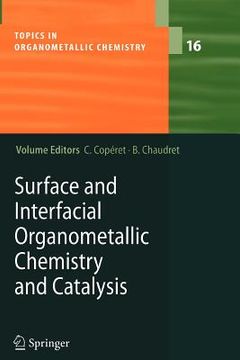 portada surface and interfacial organometallic chemistry and catalysis (in English)