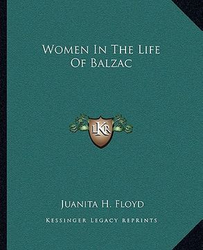 portada women in the life of balzac (en Inglés)