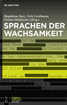 portada Sprachen der Wachsamkeit (in English)