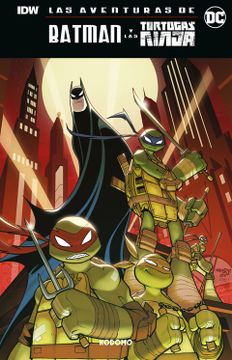 portada Las Aventuras de Batman y las Tortugas Ninja (Biblioteca Super ko Domo)